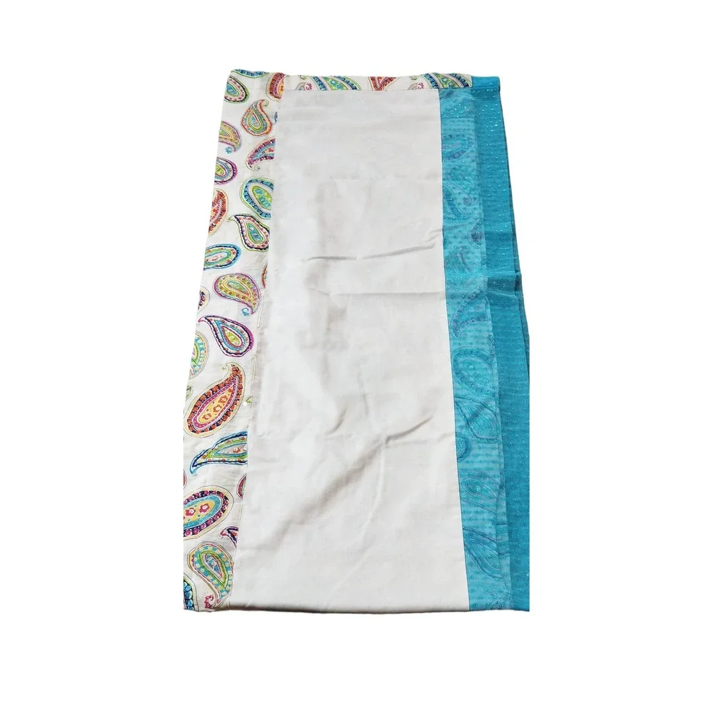 Window Valance 20x 90, multi color boho‎ paisley